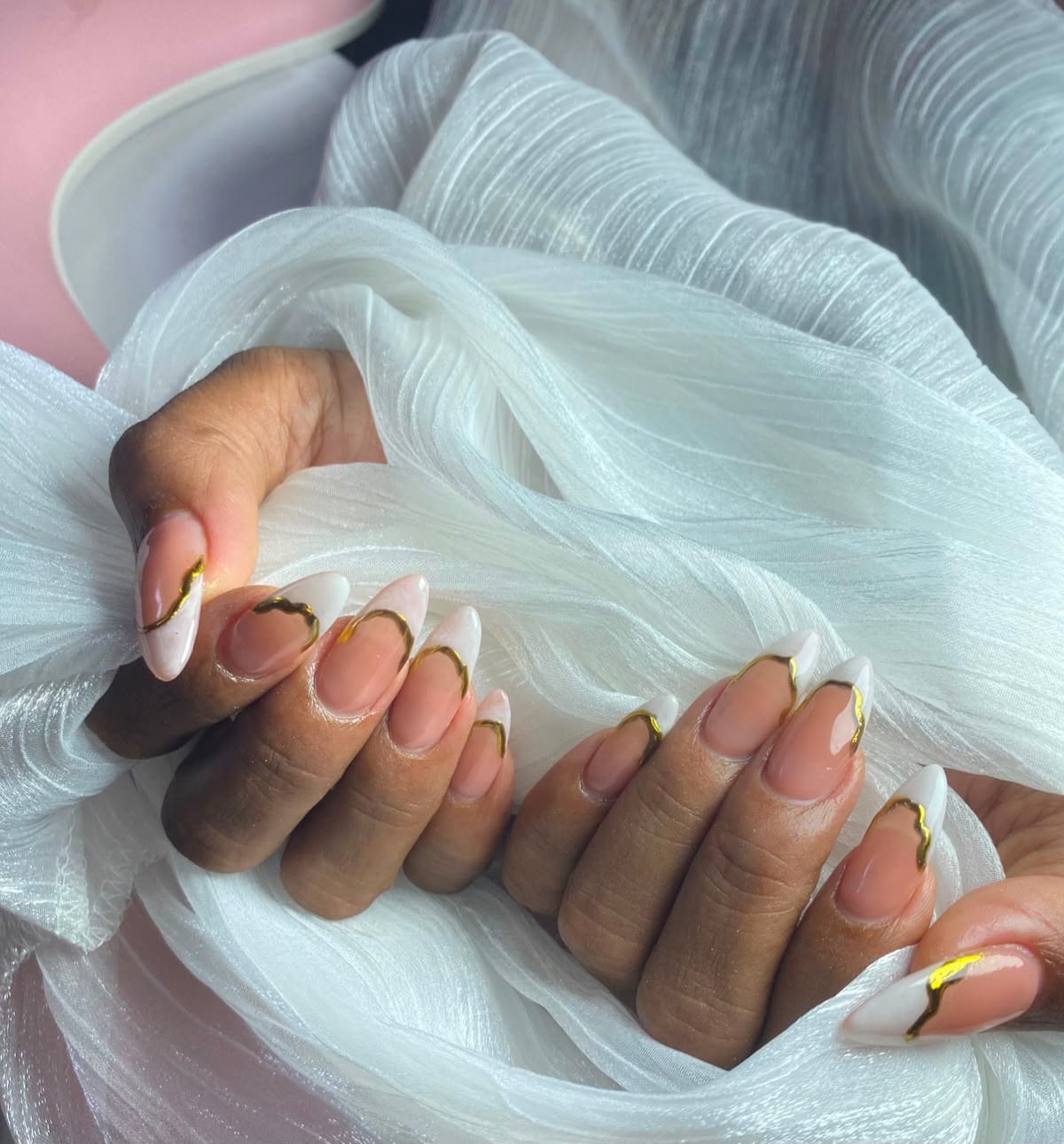 Nail work at Wonderland Jomtien Beauty Salon