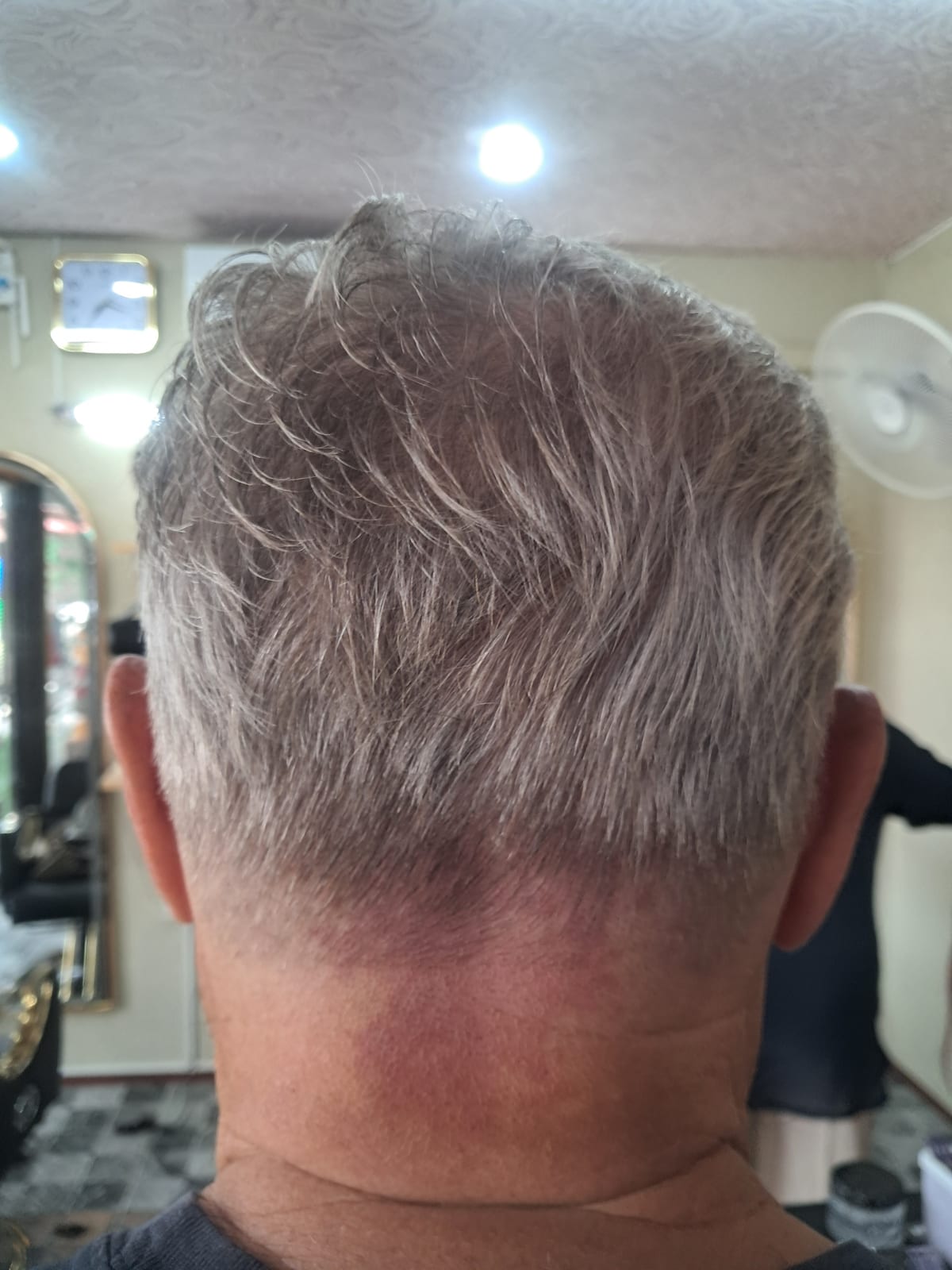 Men's haircut styled at Wonderland Jomtien Beauty Salon