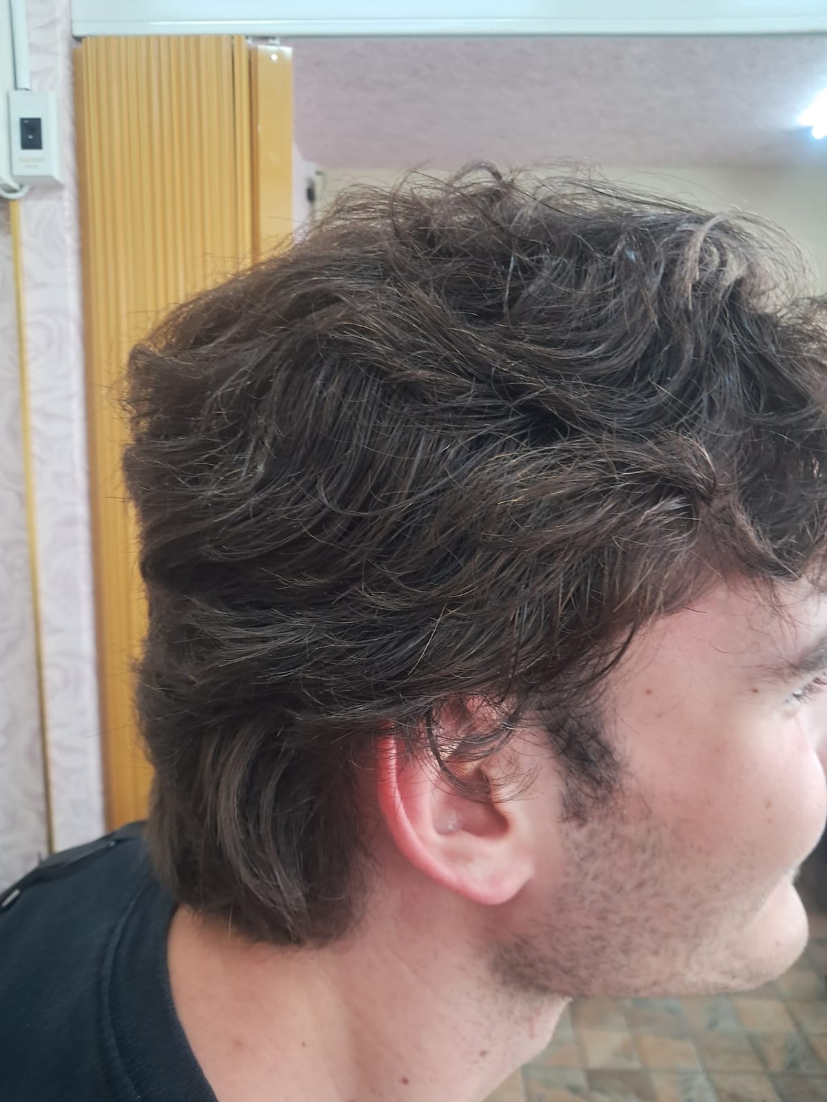Men's haircut styled at Wonderland Jomtien Beauty Salon