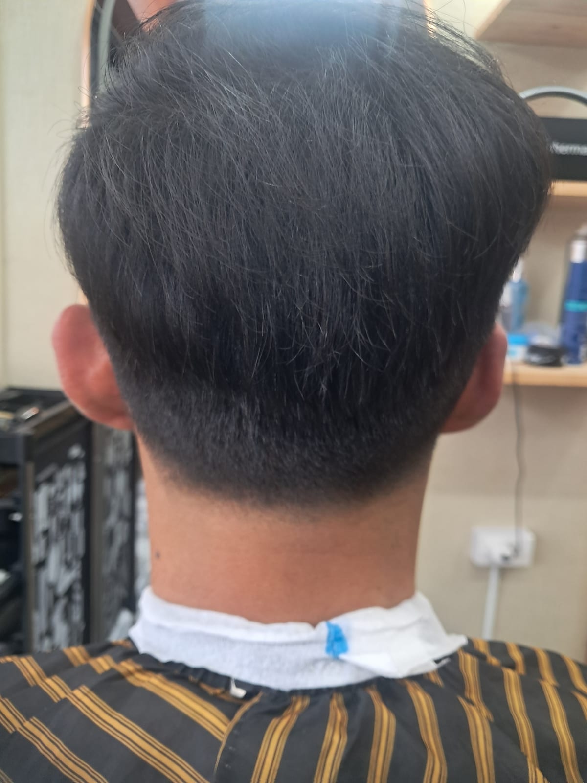 Men's haircut styled at Wonderland Jomtien Beauty Salon