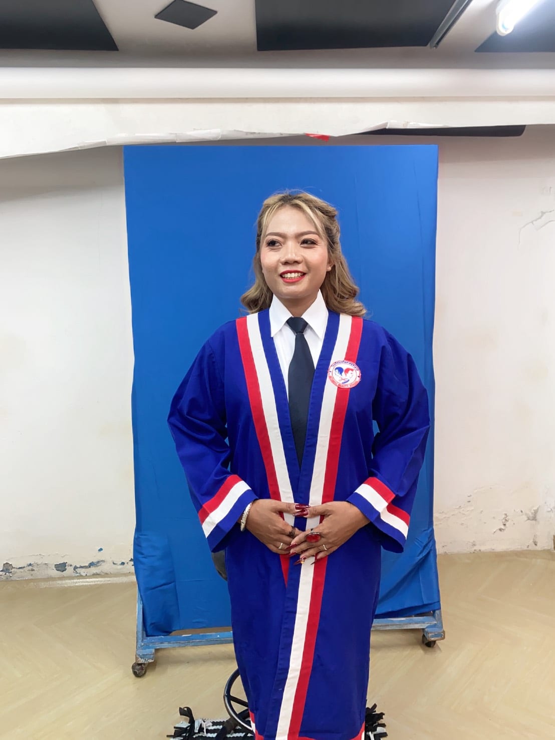 Women's hair styled at Wonderland Jomtien Beauty Salon