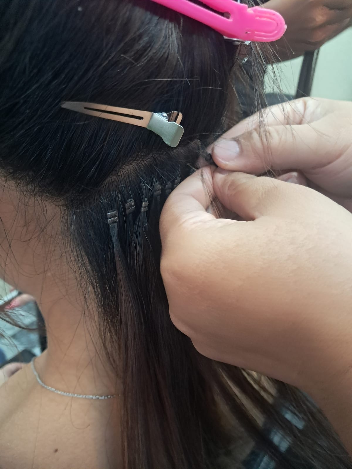 Braids and hair extensions at Wonderland Jomtien Beauty Salon