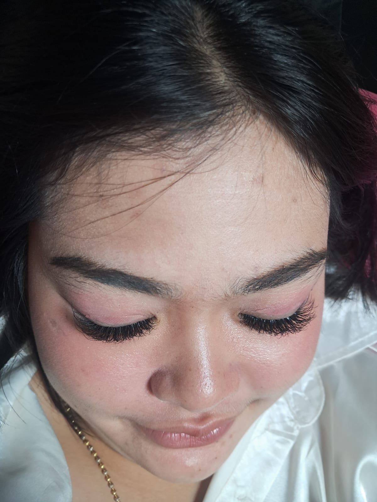Eyelash extensions at Wonderland Jomtien Beauty Salon