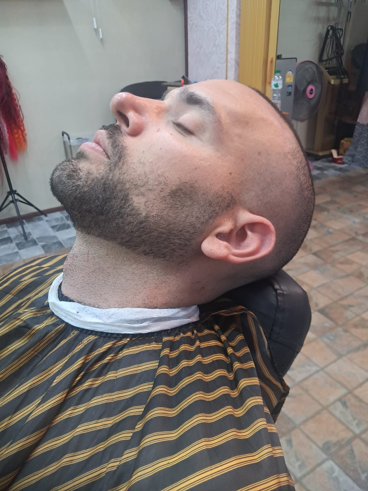 Men's haircut styled at Wonderland Jomtien Beauty Salon